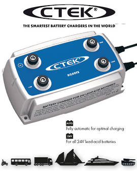 CTEK D250TS DC-DC 24V 10AMP CHARGER